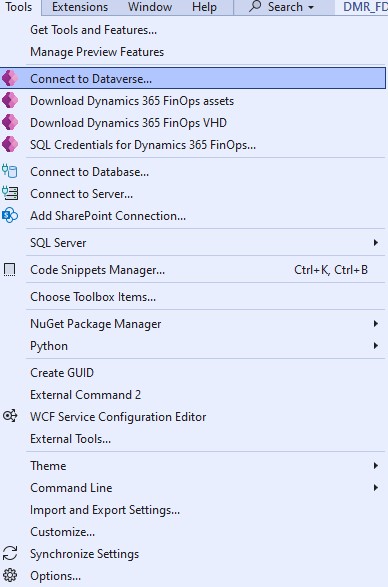 Dynamics 365 F&O UDE Visual Studio installation screenshot